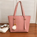 Master Quality PU Tote Bag for Women – Large Everyday Tote (Pink)