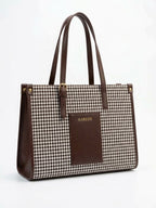 Women's Tote Bag – Stylish Everyday Handbag (Brown)