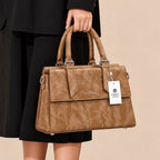 Women's Handbag with Long Strap – Everyday Style (Mustard)