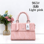 Women's Handbag with Long Strap – Everyday Style (Pink)