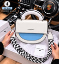 Crossbody Bag for Women & Girls – Long Strap (White)