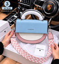 Crossbody Bag for Women & Girls – Long Strap (Blue)